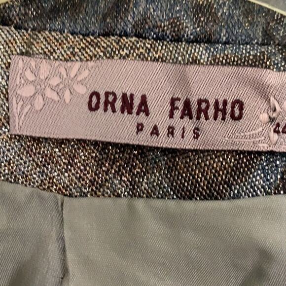 ORNA FARNO PARIS BEAUTIFUL BLAZER SIZE 44 - Picture 8 of 10